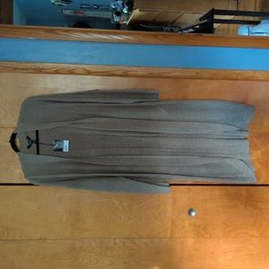 Women's long "duster" sweater